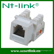 2014 Netlink Best-Verkauf Dual Cat.3 UTP RJ11 6P4C Keystone Jack